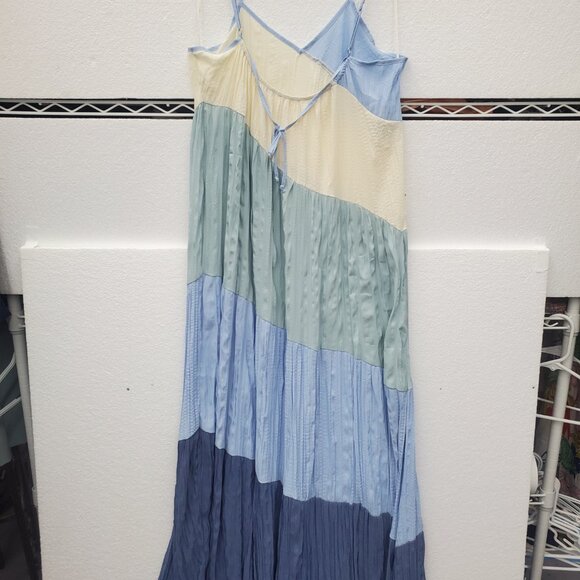 Promesa Maxi strapy Sun Dress Size L - Picture 3 of 4
